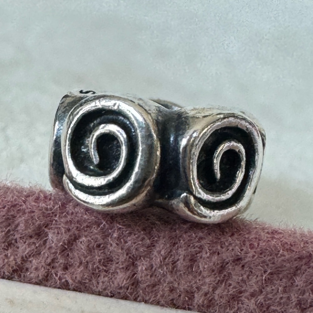 PANDORA Large Roses SPACER CHARM - Picture 2 of 5